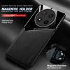 Magic7Lite Case Leather Magnetic Holder Phone Cover For Honor X9c Magic7 Lite Light 5G TPU Soft Frame Protect Fundas On HonorX9c