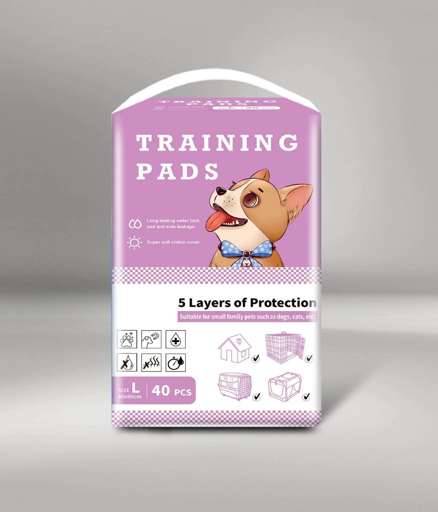 Bamboo Charcoal Dog Pee Pads: Deodorizing, Disposable, Absorbent Pet Diapers