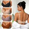 Seamless Wireless Bra for Women, Comfort Push Up Bralette with Adjustable Straps, Breathable Everyday Underwear for All-Day Support