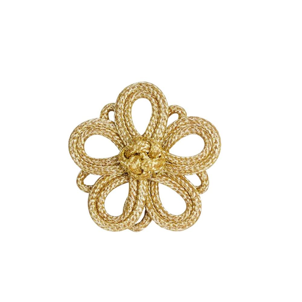 

Handmade Chinese Frog Buttons Flower Fastener Cheongsam Buttons Cheongsam Making H