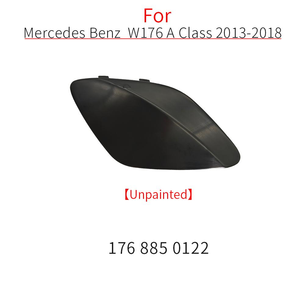 For Benz A Class Car Front Bumper Tow Hook Cover Cap Black For Benz Mercedes W176 2013-2018 A180 A200 A250 A260 1768850122