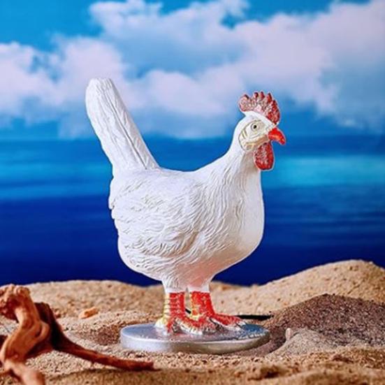 Hühnerei-Lampe Aus Harz – Lustiges Nachtlicht, Wo Das Huhn Ein Leuchtendes Ei „legt“
