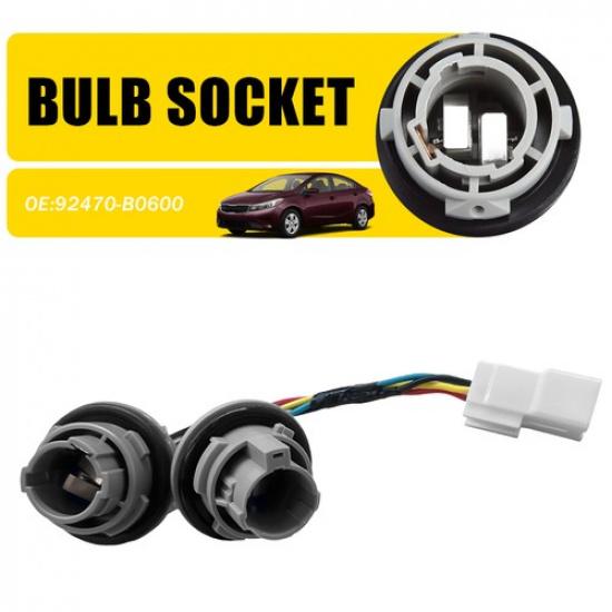 Rear Tail Light Lamp Wiring Socket & Wire For 2017-2018 Kia Forte 92470-B0600