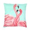 Flamingo Love Valentine's Day Pillowcase Double-sided Printing Polyester Cushion Cover Gift Pillow Case Cover Home