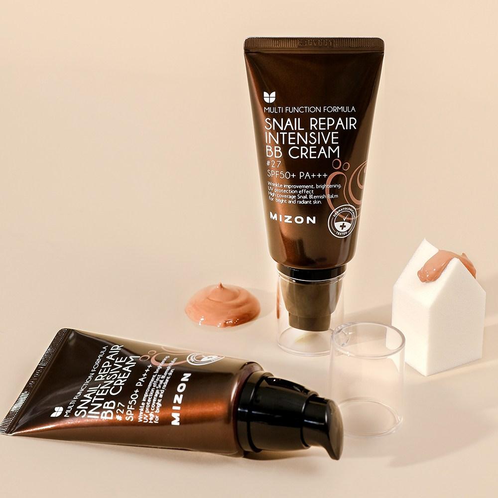 MIZON Snail Repair Intensive BB Cream SPF50+ PA+++ 50gml(4 couleurs)