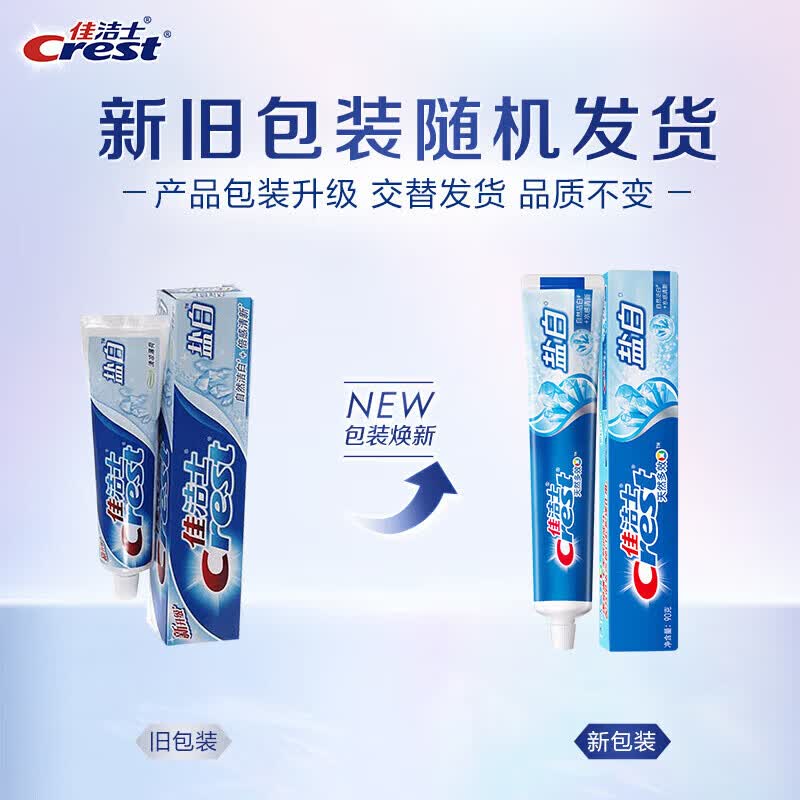 Crest Whitening Salt Toothpaste