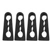 4Pcs Quiet Noise Deaf Soundproofing Seal Door Lock Sound Deadener Damper Buffer Soundproof Deaf Seal Buffer