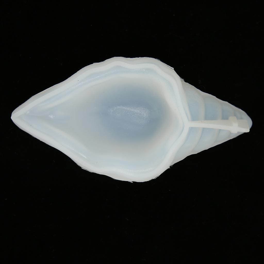 Conch Shape Mold DIY Silicone Conch Jewelry Storage Tray Mold for Home Decoration