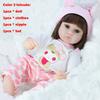 Adorable Reborn Baby Doll 42cm Lifelike Toddler Toy For Girls Ideal Gift