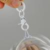 Clear Outdoor Bag For 18Cm Cartoon Plush Dolls Toys Transparent Mini Kawaii Pouch For Keychain Doll Anime Figure Storage Case