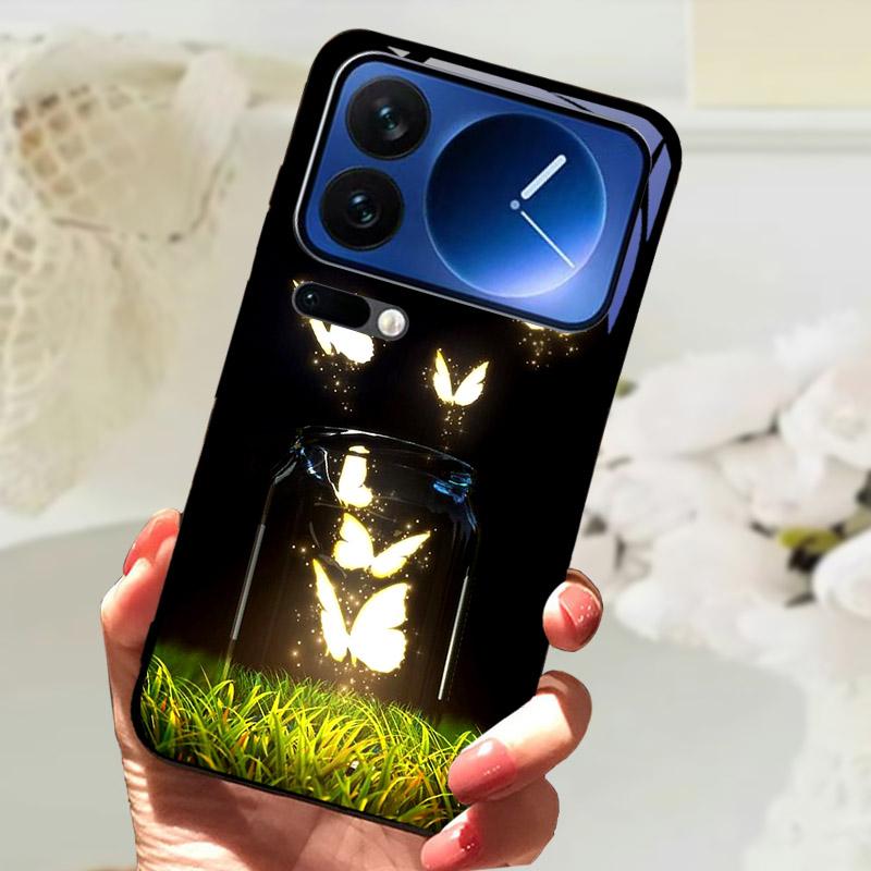 For Xiaomi 17 Pro Max Case 17 17Pro Luxury Tempered Glass Protective Back Cover Case For Xiaomi17 Pro ProMax Phone Shell Fundas