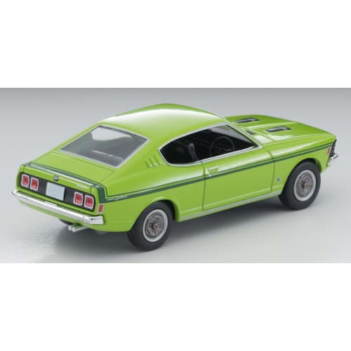 TOMYTEC Tomica Limited Vintage Neo 1/64 LV-N204d Mitsubishi Colt Galant GTO MR 1970 Model, Yellow-Green, Finished Model