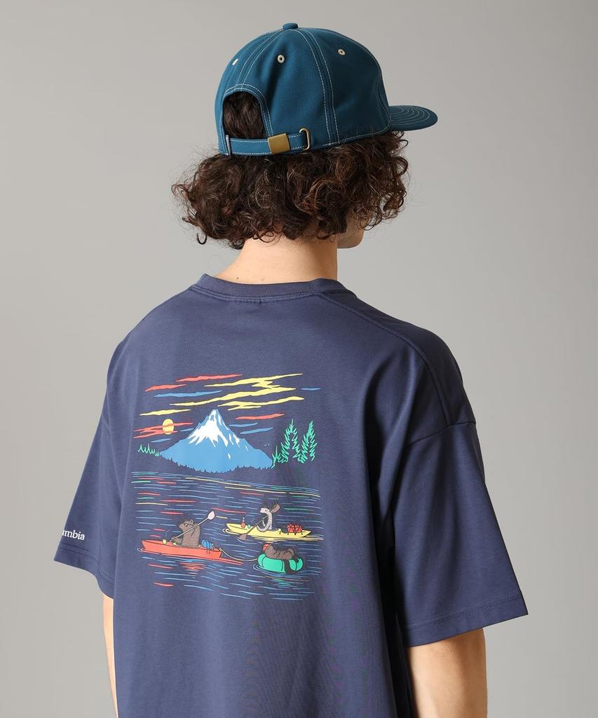 Lake to Avenue Graphic Short Sleeve PG2040 Nocturnal River Size S [Columbia] T-Shirt