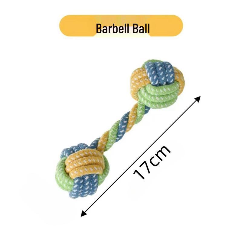 

Игрушка-канат с узлом, устойчивая к укусам, для крупных собак - Прорезывание зубов, чистка зубов и тренировка для золотистых ретриверов
