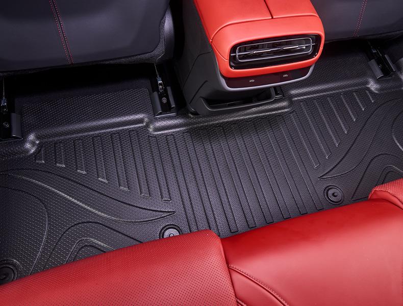Changan CS75/CS55/Yidong PLUS 360° TPE Galaxy Car Floor Mats: Wear-Resistant & Durable.