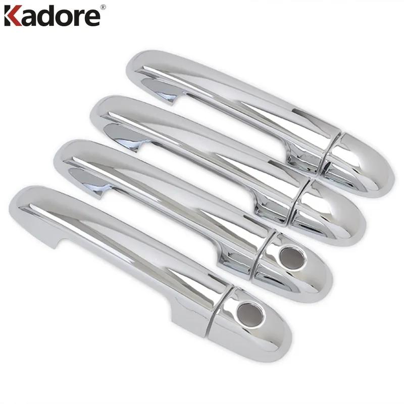 For KIA Cerato Forte 2008 2009 2010 2011 Chrome Car Side Door Handle Cover Trim Decoration Molding Overlay Exterior Accessories