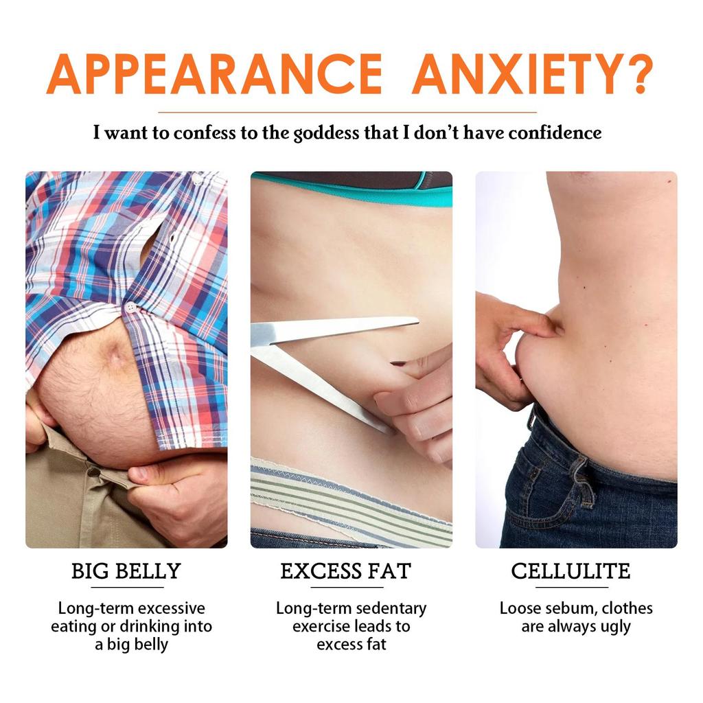 OUHOE Bauchmassagecreme Männer Muskelstraffung Festigung Bauch Magen Brust Haut Feuchtigkeitspflegecreme