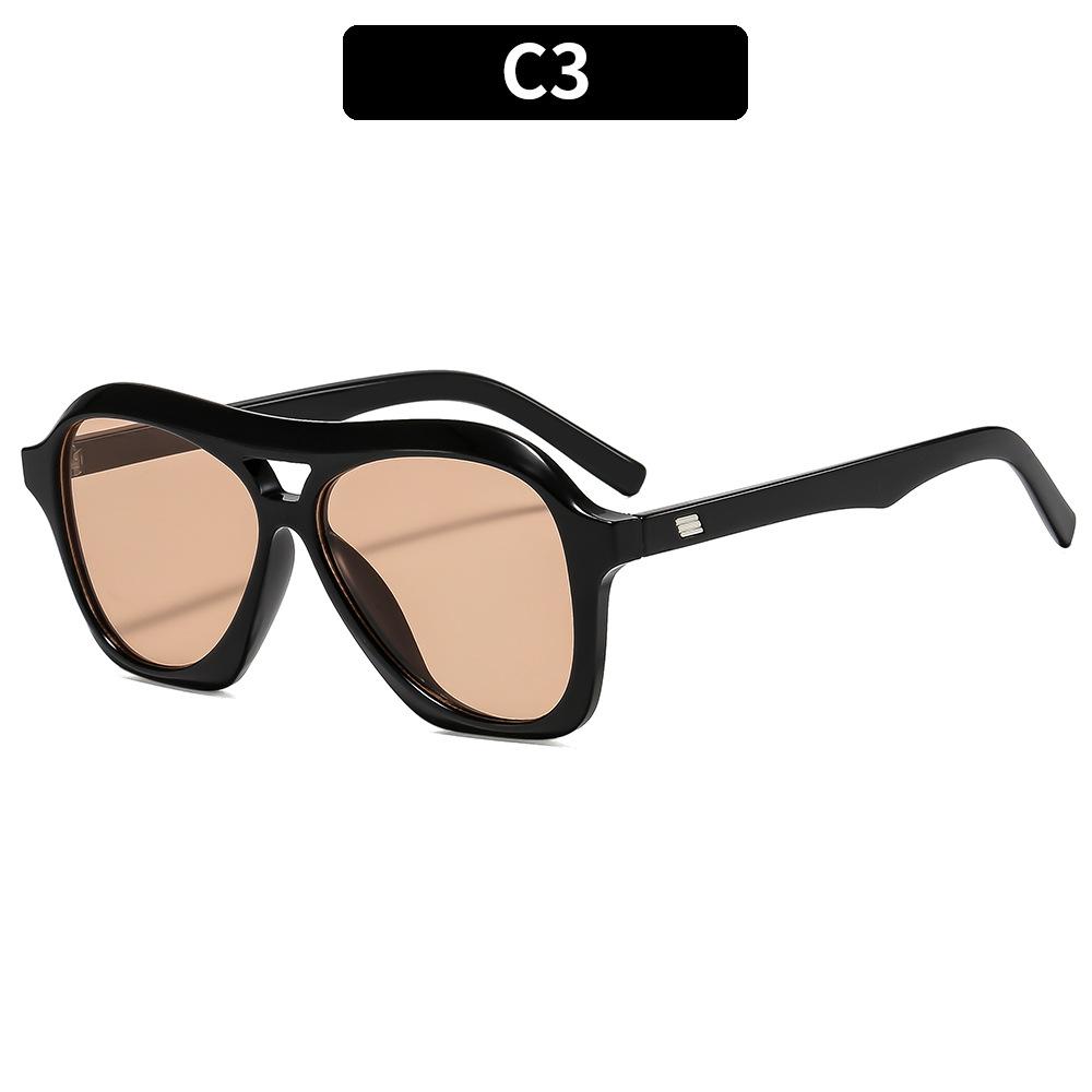 JYL TS Black Frame Sunglasses Women UV Protection Style 68346