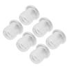 30pcs Earmold Locks Small Plastic Soft Transparent Earmold Tubing Locks Accessories
