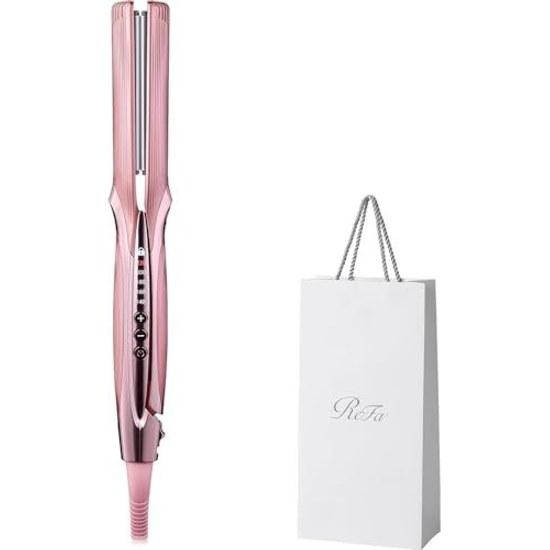 ReFa STRAIGHT IRON PRO (Pink) Hair Arrangement Guidebook Shopper included
