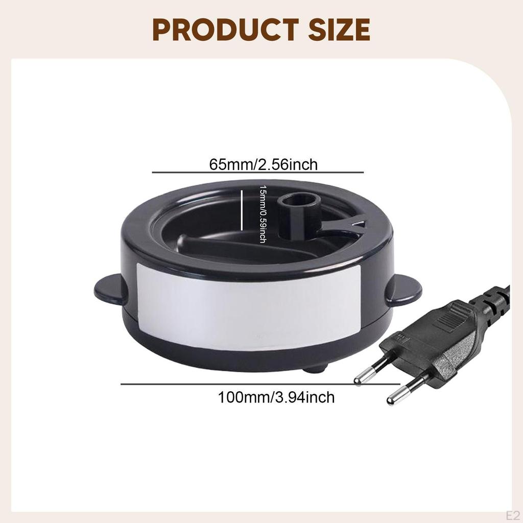 Garnek do kleju na gorąco Podstawa antypoślizgowa Solidny do lalek Rzemiosło Wieńce