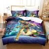 Metroid Prime Corruption Bedding Set Boys Girls Twin Queen Size Duvet Cover Pillowcase Bed Kids Adult Fashion Home Textile
