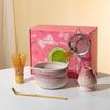 Set Matcha Set Frusta Matcha, Set Matcha in Ceramica 5 Pezzi Kit Matcha Per Amanti del Matcha Kit Matcha