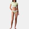 Calvin Klein T-shirt corta morbida a girocollo Stile comodo a maniche corte Reggiseno Intimo da donna QF7213-VOH