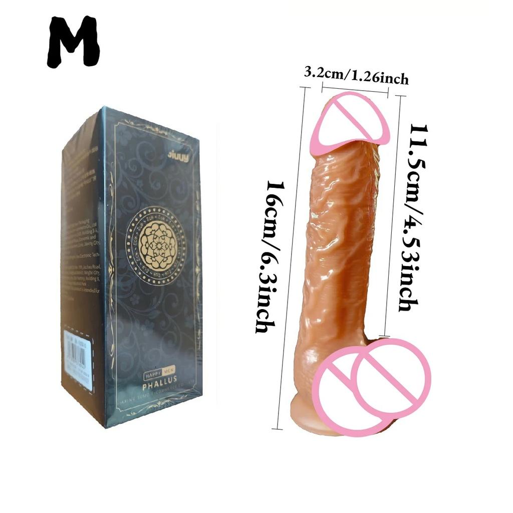 Waterproof Silicone Adult Sex Toys Soft Thick Realistic Dildo Anal Vagina Stimulator Penis Female Masturbator Massager Dick Cock