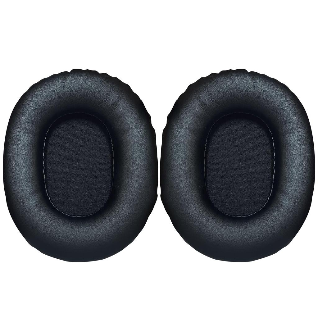 UOGWA Replacement Ear Pads for Audio Technica ATH M50X, M50XBT, M50RD, M40X, M30X, M20X, MSR7, and SX1 Monitor Headphones, Soft Protein Leather and