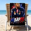 Kylian Poster Beach Towel - Soft, Absorbent Microfiber, Lightweight, Ideal for The Beach, Parties, Travel, Camping fan gifts