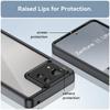 Custodia Protettiva Trasparente Colorata in TPU e Acrilico per Asus Zenfone 11 Ultra Zenfone 10 9, Cover Posteriore Anti-impronte Digitali