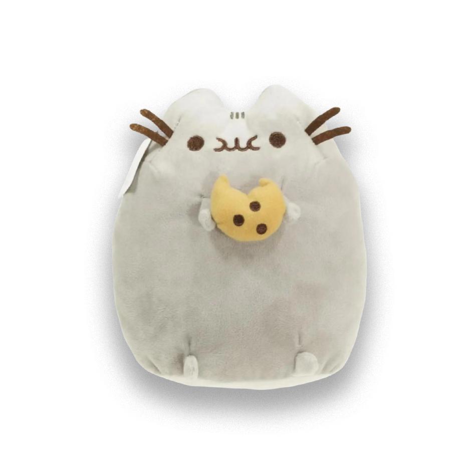 Divertido gato de peluche de , juguete de dibujos animados, gato de Anime suave, animales de peluche, muñecos de peluche, decora