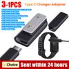 Adaptador Carregador Tipo C Cabo de Carregamento em Ângulo Reto Conversor Adaptador Carregador de Relógio para Samsung Galaxy Fit 3/Huawei Watch Fit 3 2
