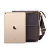 Retro -grain cowhide men's single-shoulder bag for business commuting, business office crossbody bag, business office handbag