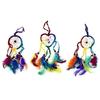 Dream Catcher Small Heart Rainbow - 6 Pack