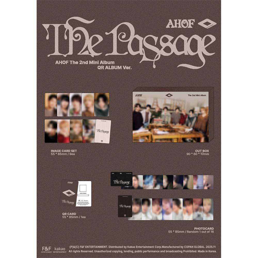 [Pre-order] AHOF - The Passage (QR ALBUM Ver.)