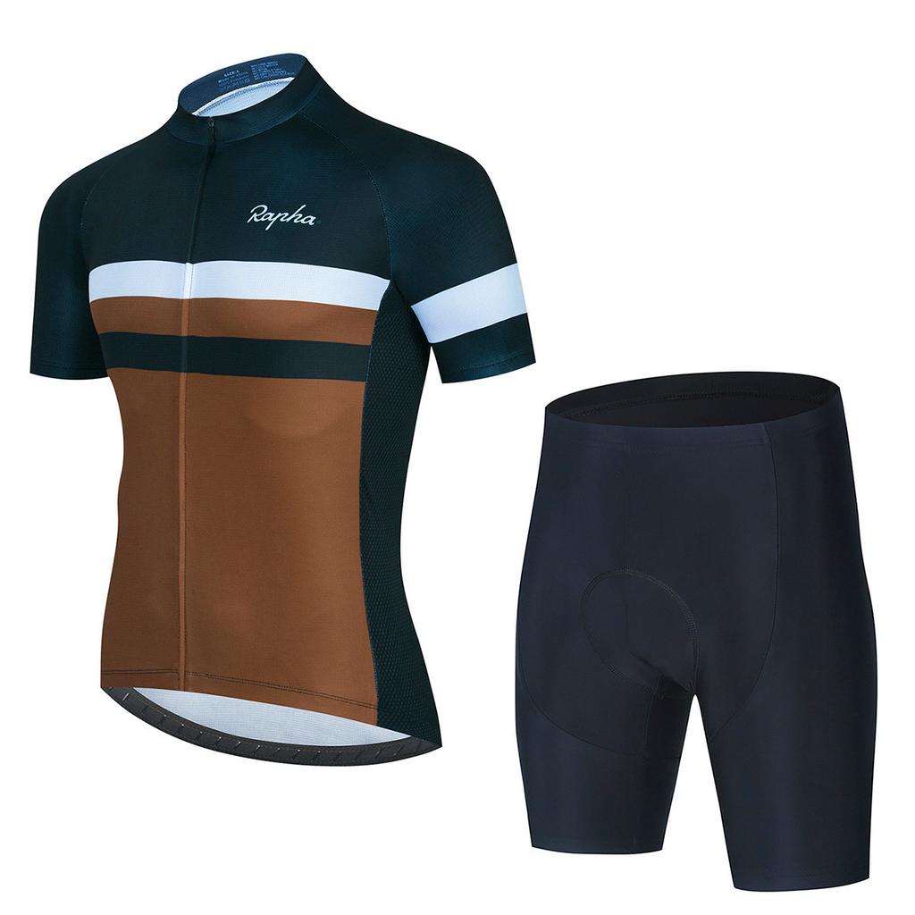 2026 Summer Breathable Cycling Suit Unisex Outdoor Moisture Absorbing Breathable Mountain Road Cycling Suit Short Sleeve Suit