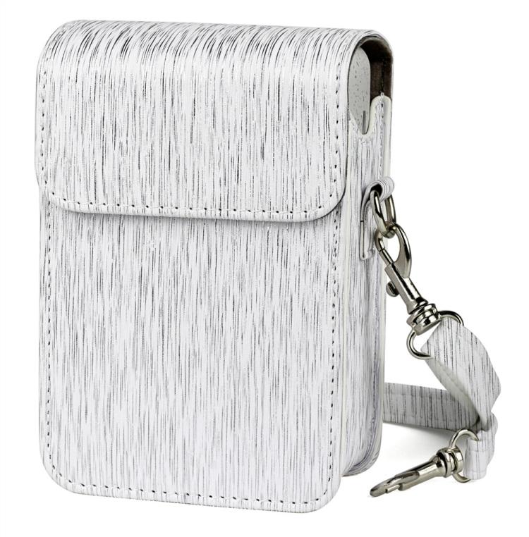 

Richwell Brushed Camera Case PU Leather Case for Fujifilm Instax Mini Liplay Instant Camera чёрный