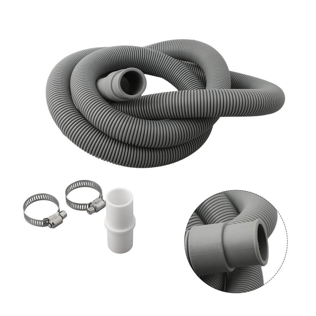 Washing Machine Dishwasher Drain Waste Hose Extension Pipe Kit Useful Things For Room Washing Machine Accessories Supplies