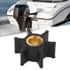 Outboard Engine Water Pump Impeller 0387361 6 Blades Replacement for Johnson Evinrude 2hp Motor 1985‑1990