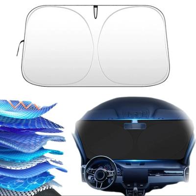 Car Windshield SunShade For Renault Kwid Kadjar Captur Megane Sandero Stepway Logan Clio 5 Sun Visor UV Protection Auto Parts