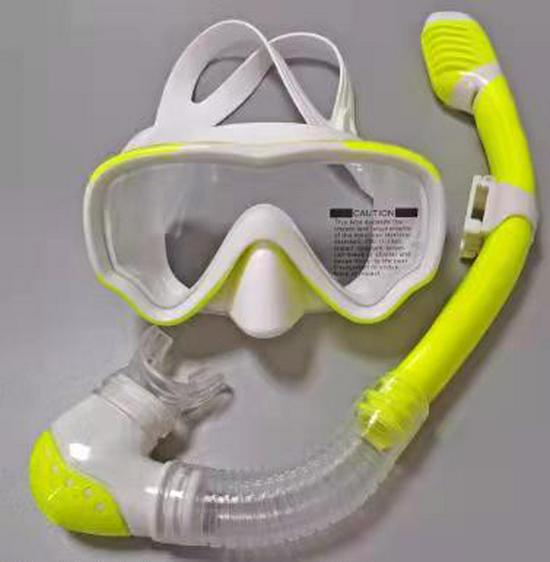 Full Face Kids Snorkel Set with Anti-Fog Diving Mask and Goggles