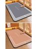 Bathroom Absorbent Non-Slip Diatomaceous Earth Mat: Quick-Drying, Stain-Resistant, Easy-Clean Mat