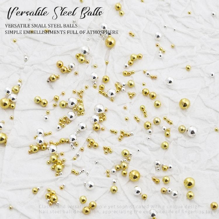 Fashionable Nails Art Metal Beads Nail Rivets Jewelry for Women Girls Manicure Nails Supplies Stylish Nail Accents