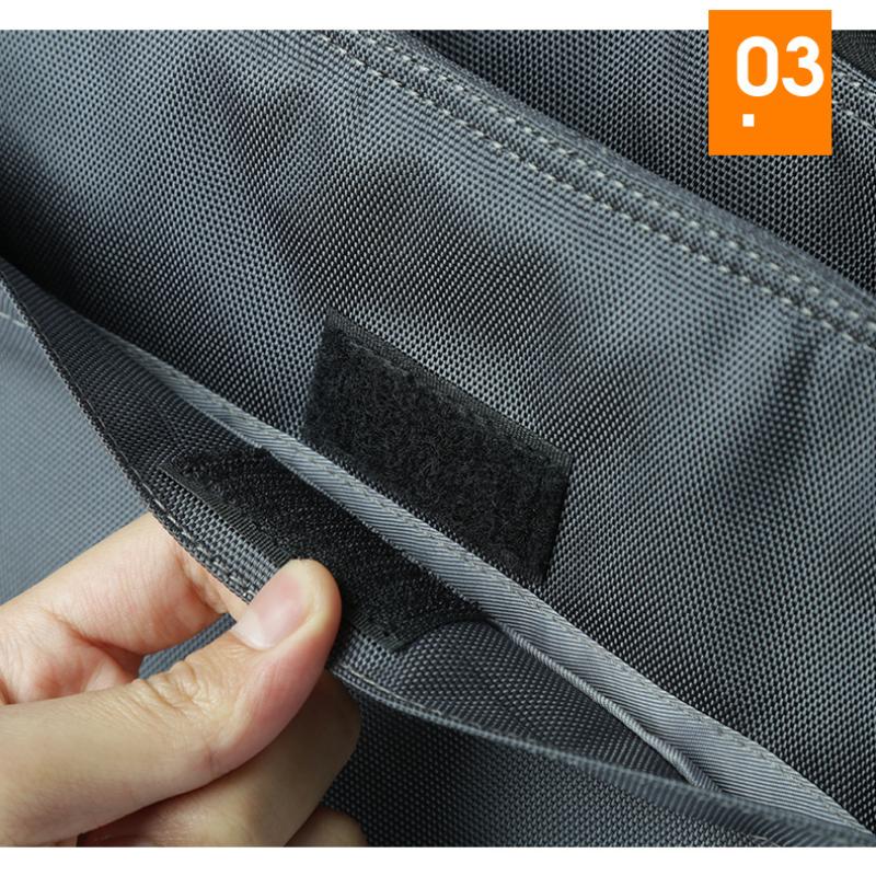 Oxford Crossbody Bag Multifunctional Shoulder Bag for Business Travel Casual Use Stylish Laptop Briefcase with Adjustable Strap