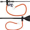 Elastic Kayak Paddle Leash Stretchable Coiled Lanyard Leash Paddle Holder Tool Lanyard Kayak Accessories Enduring