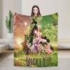 Couverture Pelucheuse Chaude Wicked 2 Film Musical Affiche Glinda Flanelle Housse Canapé-Lit Salon