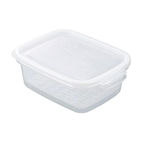 Inomata Chemical Co., Ltd. Microwave Cooker for Warm Vegetables, Clear White, 1.1L Capacity