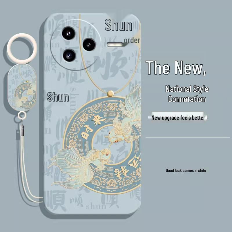 New Style Xiaomi Redmi K80 Drop-Proof Silicone Phone Case - Full Coverage